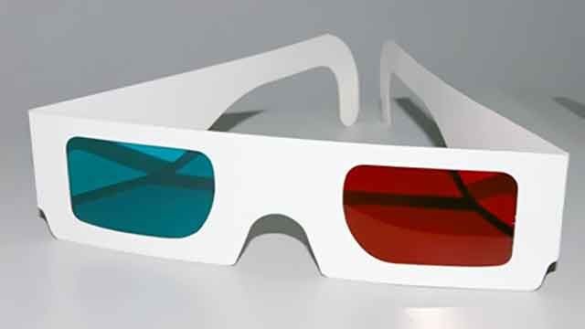 علاء الدين + نظارات كتاب ثلاثي الأبعاد