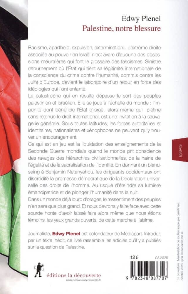 Palestine, notre blessure