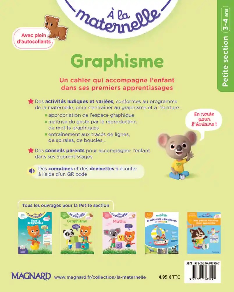 A la maternelle Graphisme Petite section