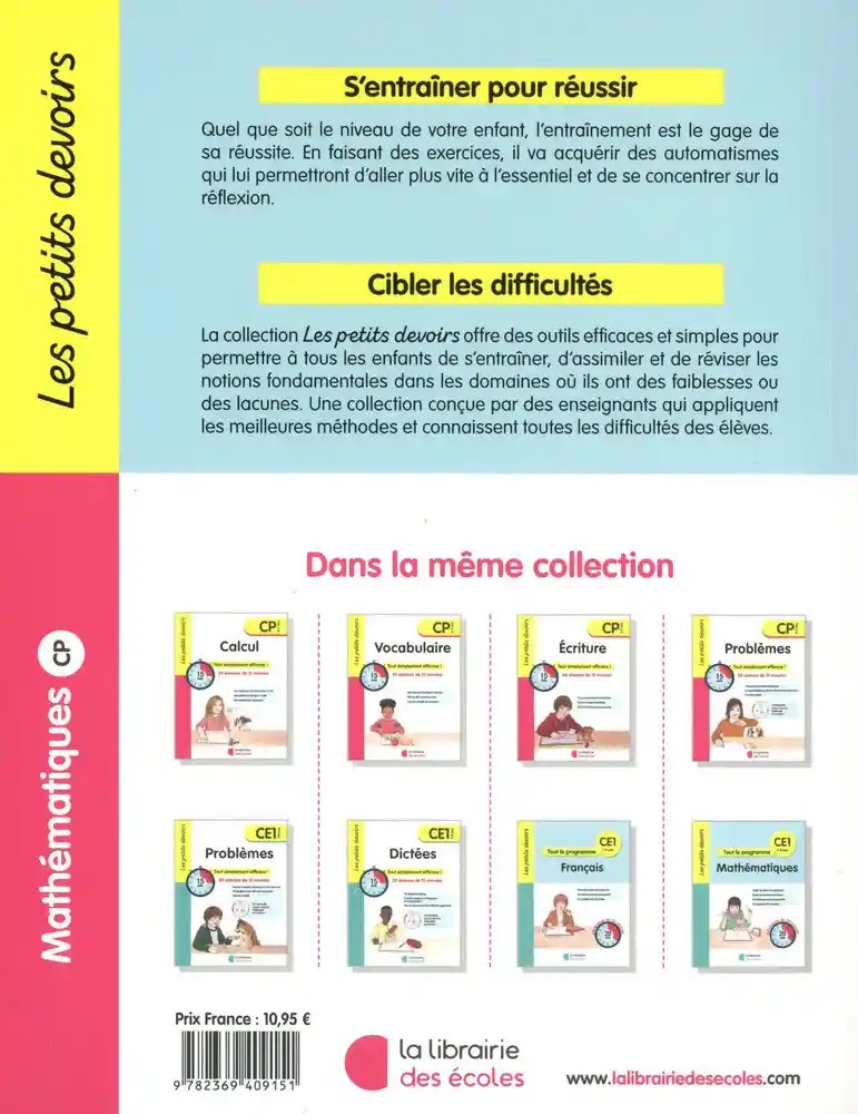 Mathématiques CP Tout le programme