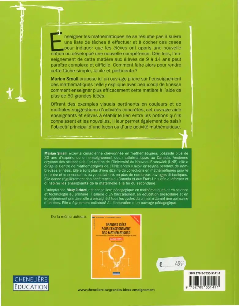 Grandes idées pour l'enseignement mathématiques